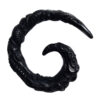 Black Dragon Acrylic Spiral Taper
