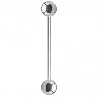 14g Round Ball 316L Surgical Stainless Steel 22mm Barbell