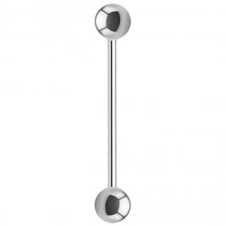 16g Round Ball 316L Surgical Stainless Steel 18mm Barbell