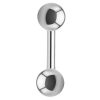 16g Round Ball 316L Surgical Stainless Steel 6mm Barbell