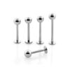 Plain Round Ball 316L Surgical Steel Labret