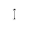 Plain Round Ball 316L Surgical Steel Labret 10mm