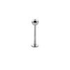 Plain Round Ball 316L Surgical Steel Labret 12mm