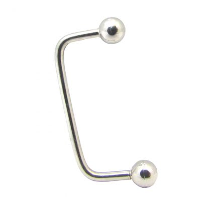 Round Ball 316L Surgical Stainless Steel Lip Rings   Large