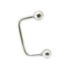 Round Ball 316L Surgical Stainless Steel Lip Rings   Small