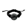 Aztec Shield Black Leather Bracelets 2
