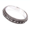 Silver Snake Chain Alloy Bangles