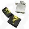  Black and Gold Dragon Windproof Lighter LGT B GDES 1c