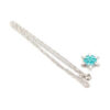 CZ Gemmed Snowflake Alloy Necklace   Pacific Opal 1