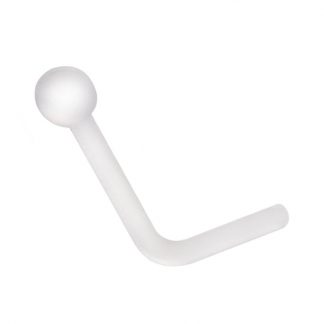 Clear Flexible Acrylic Nose Hook Retainers   2mm