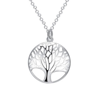 Tree Of Life Silver Necklace