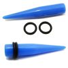 Bright UV Coloured Acrylic Tapers Light Blue (3)