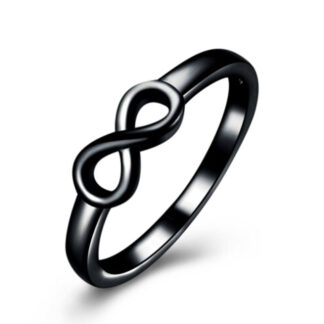 Eternity Black Alloy Ring