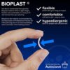 16g Crystal 8mm Clear Bioflex Labret Monroe Lip Stud Tragus Ear Cartilage Piercing Bioplast Explanation
